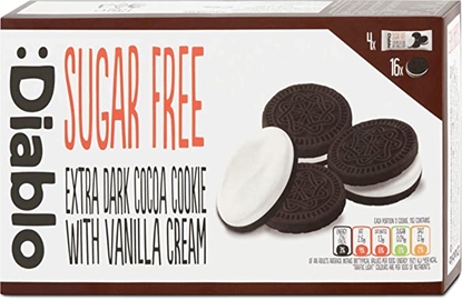 Picture of 20%OFF 110 DIABLO COOKIES DARK COCOA WITH VANILLA 176GR
